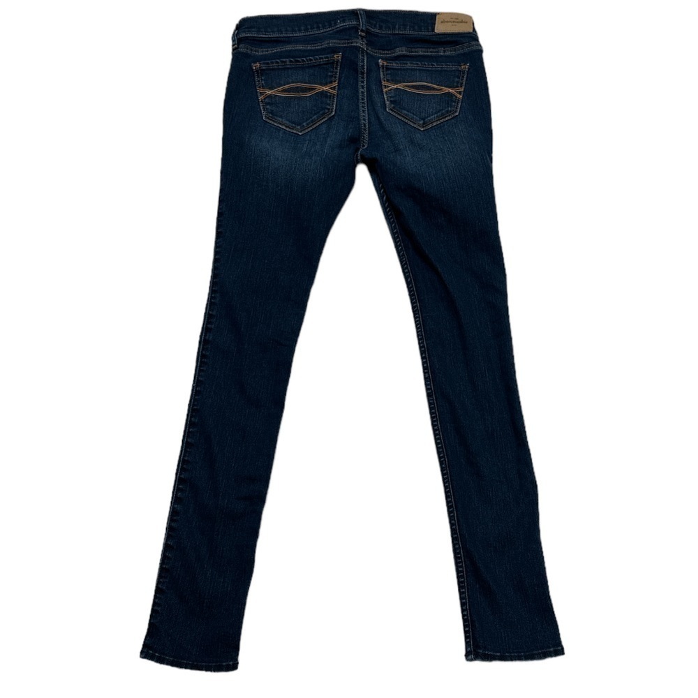 Abercrombie Kids Skinny Dark Wash Stretch Denim Jeans Size 14
